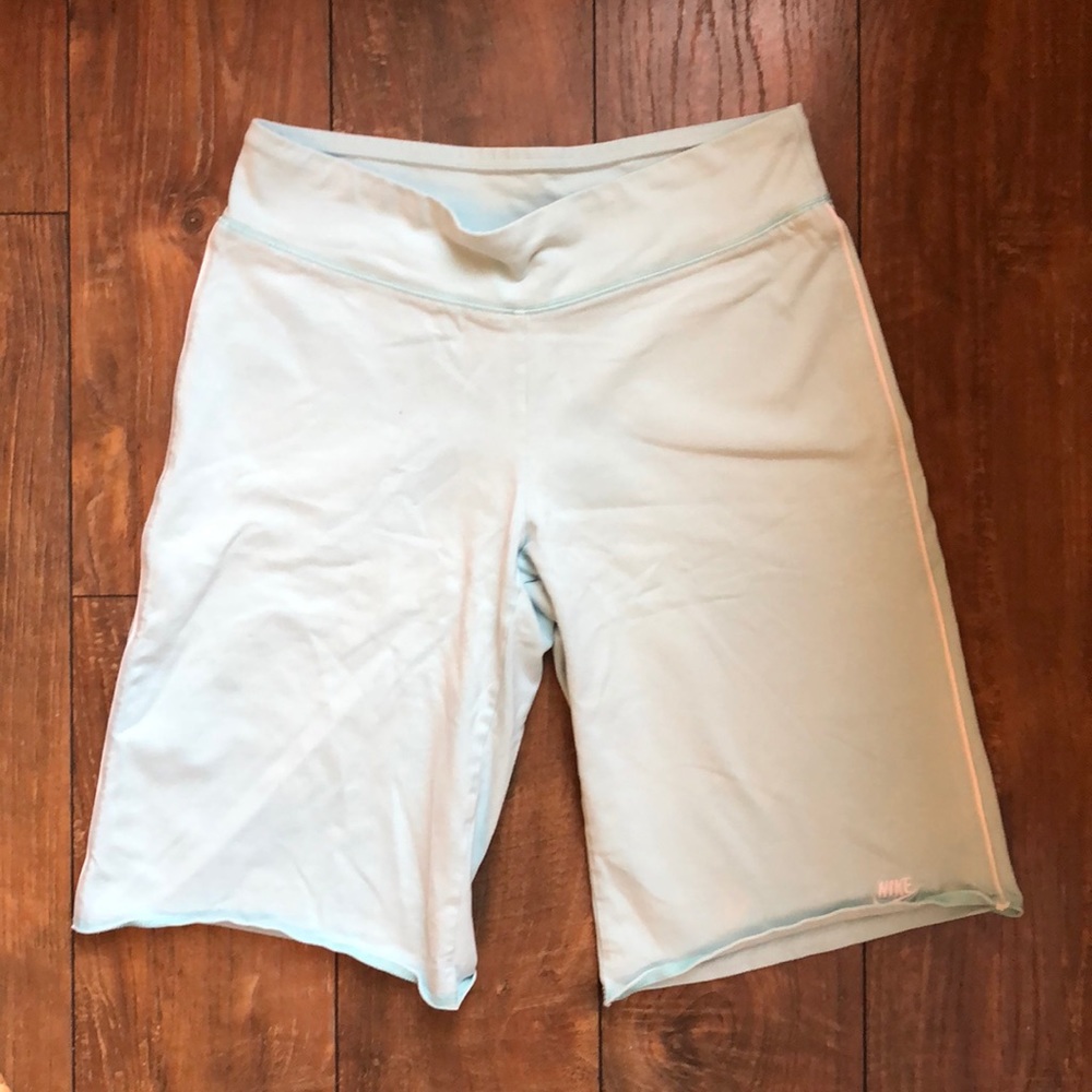Nike long workout shorts